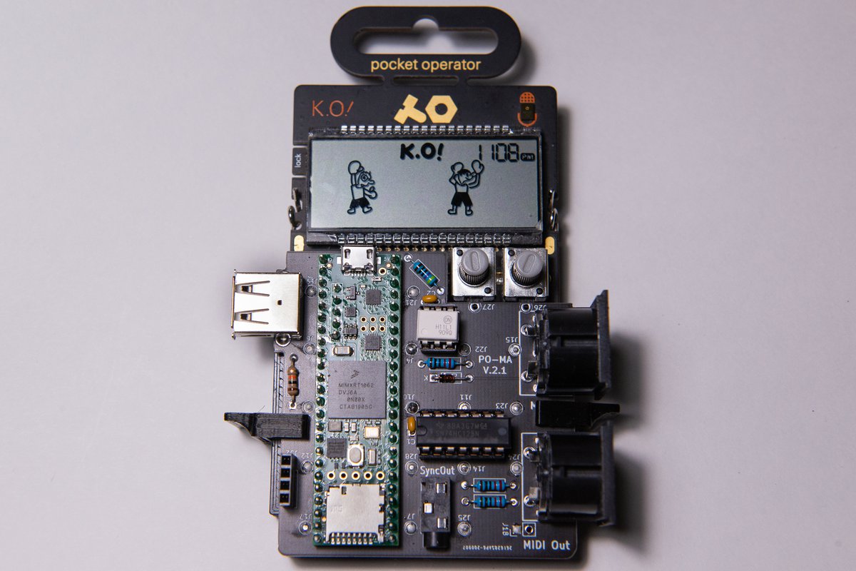 Hanz Tech pocket operator MIDI adapter